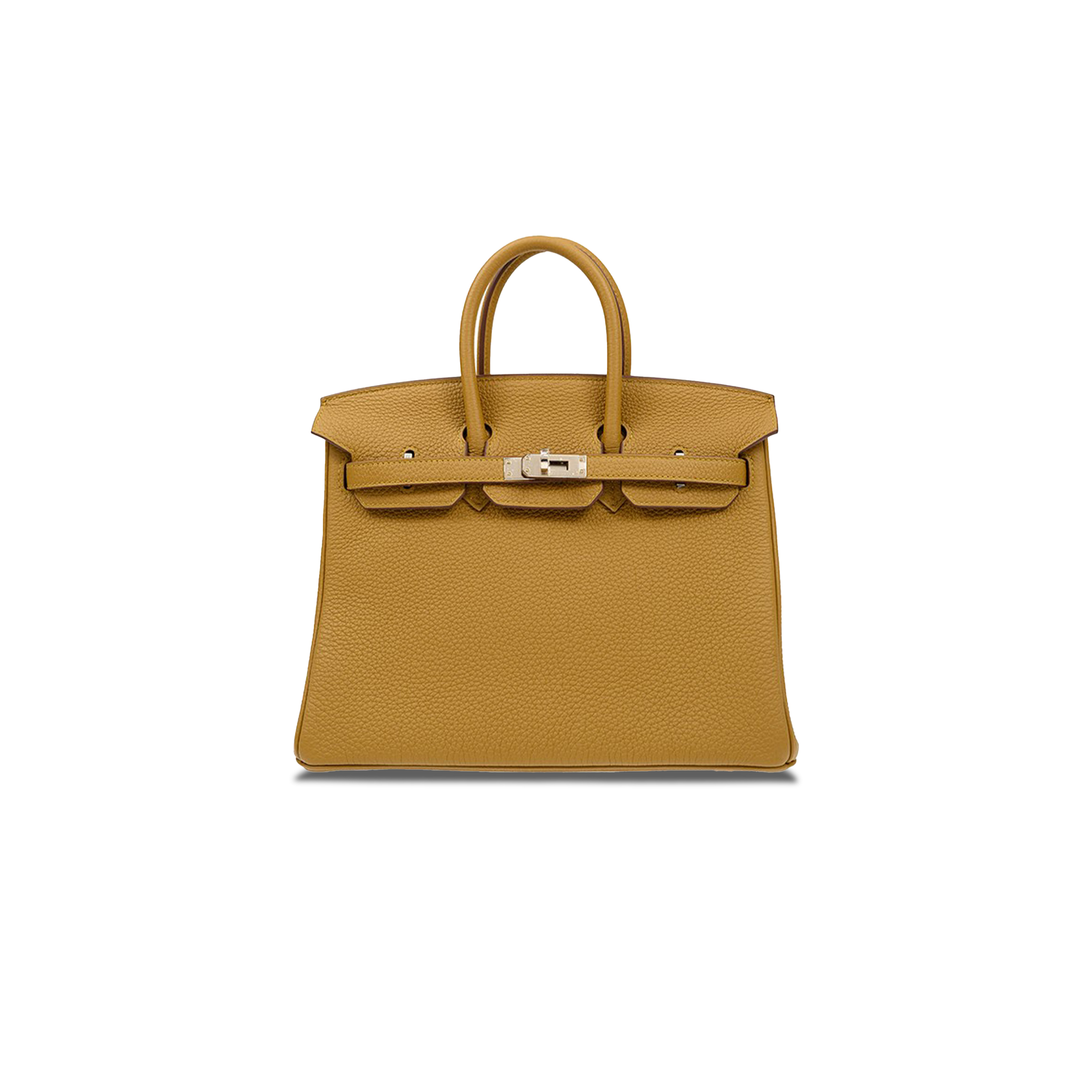H**mes master birkin 25 togo leather milk tea color gold buckle handbag bk25aktgss (25*20*13cm)